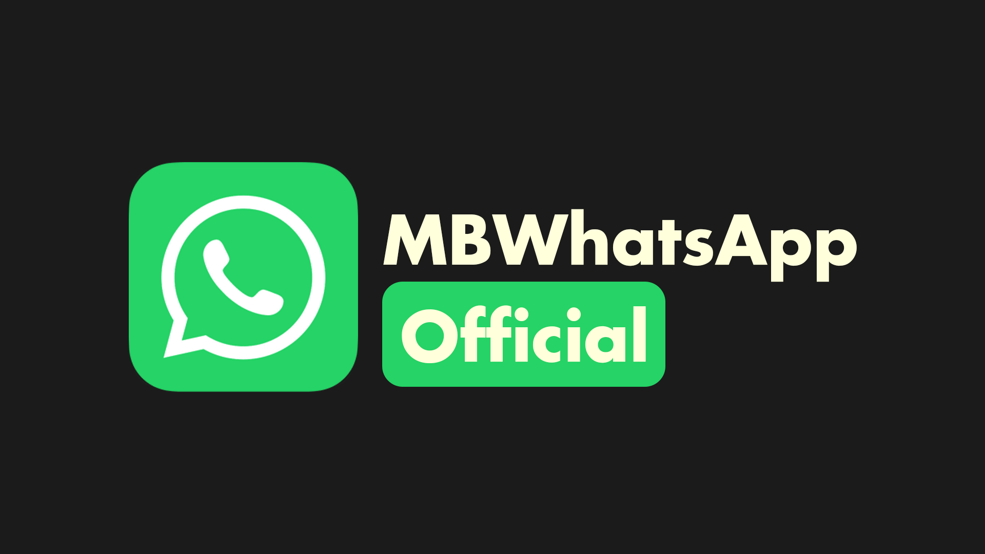 Descargar e Instalar MB WhatsApp 9.83 APK